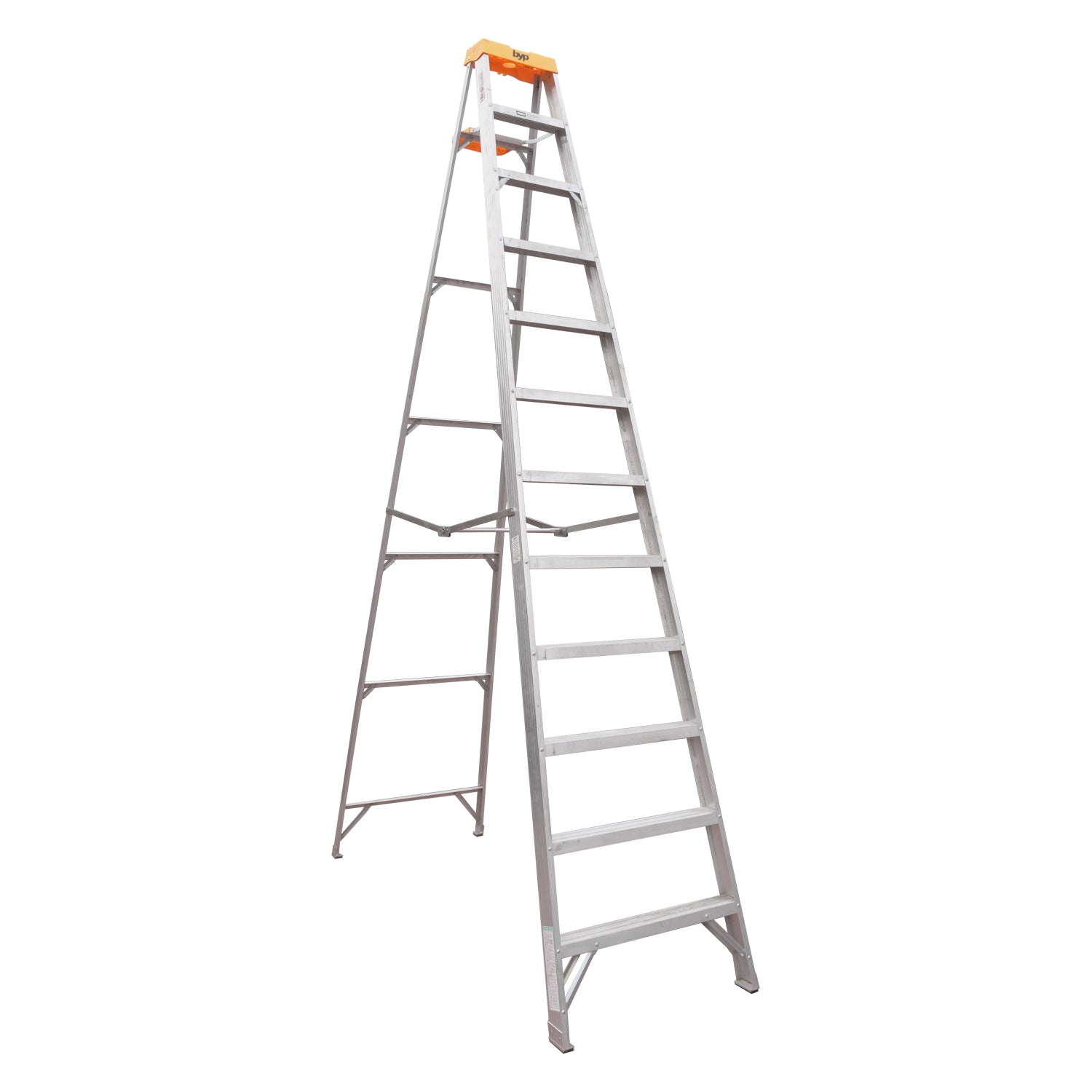 Escalera de tijera tipo II Profesional Amarilla