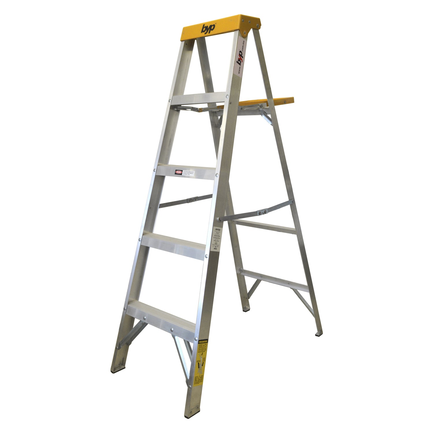 Escalera de tijera tipo II Profesional Amarilla
