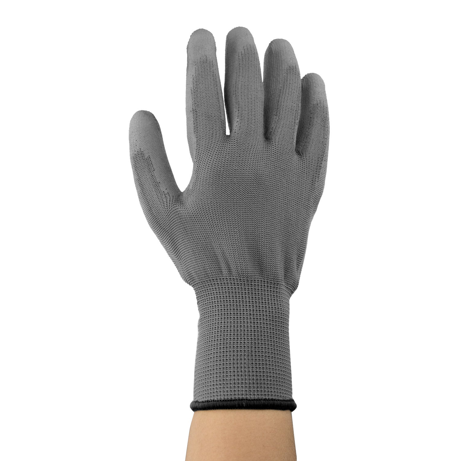 GUANTES DE NYLON GRIS