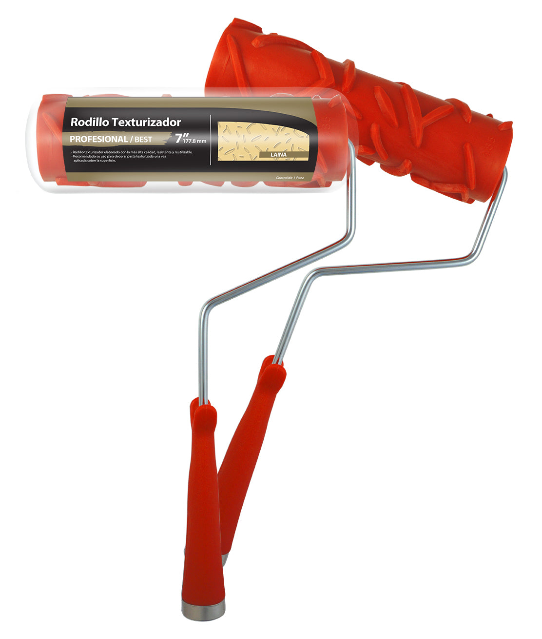 RODILLO TEXTURIZADOR LAINA 7"