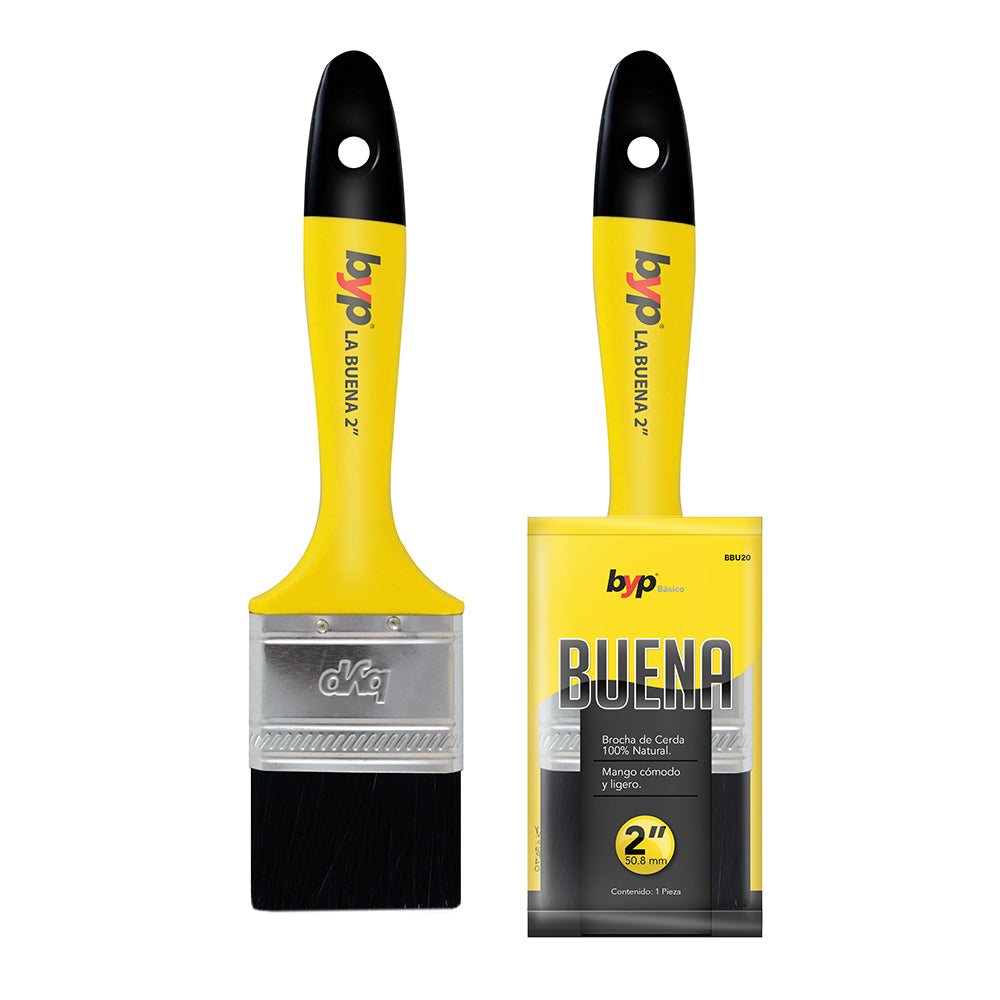 Brocha de cerda natural "La buena" - byp