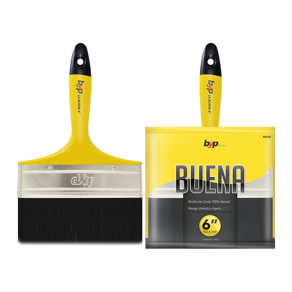Brocha de cerda natural "La buena" - byp