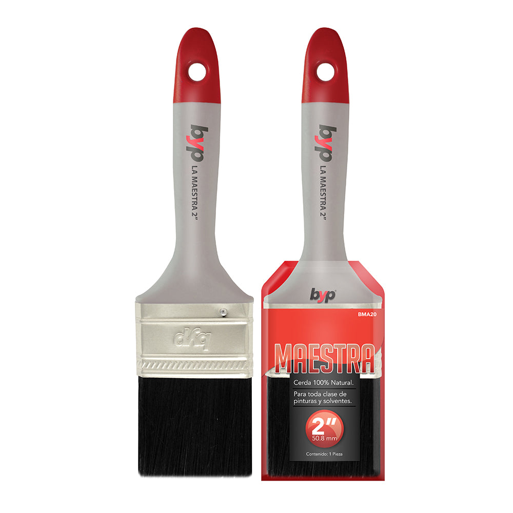 Brocha de cerda natural "La maestra" - byp