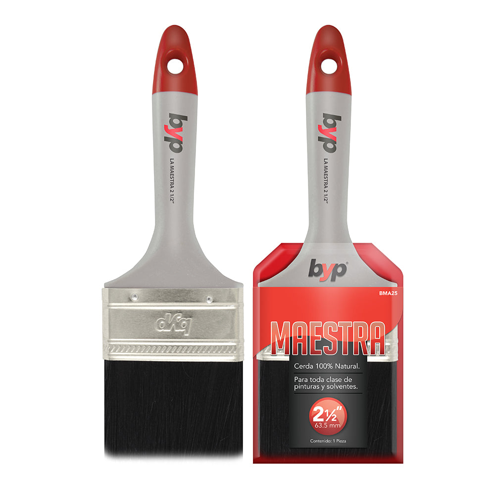 Brocha de cerda natural "La maestra" - byp
