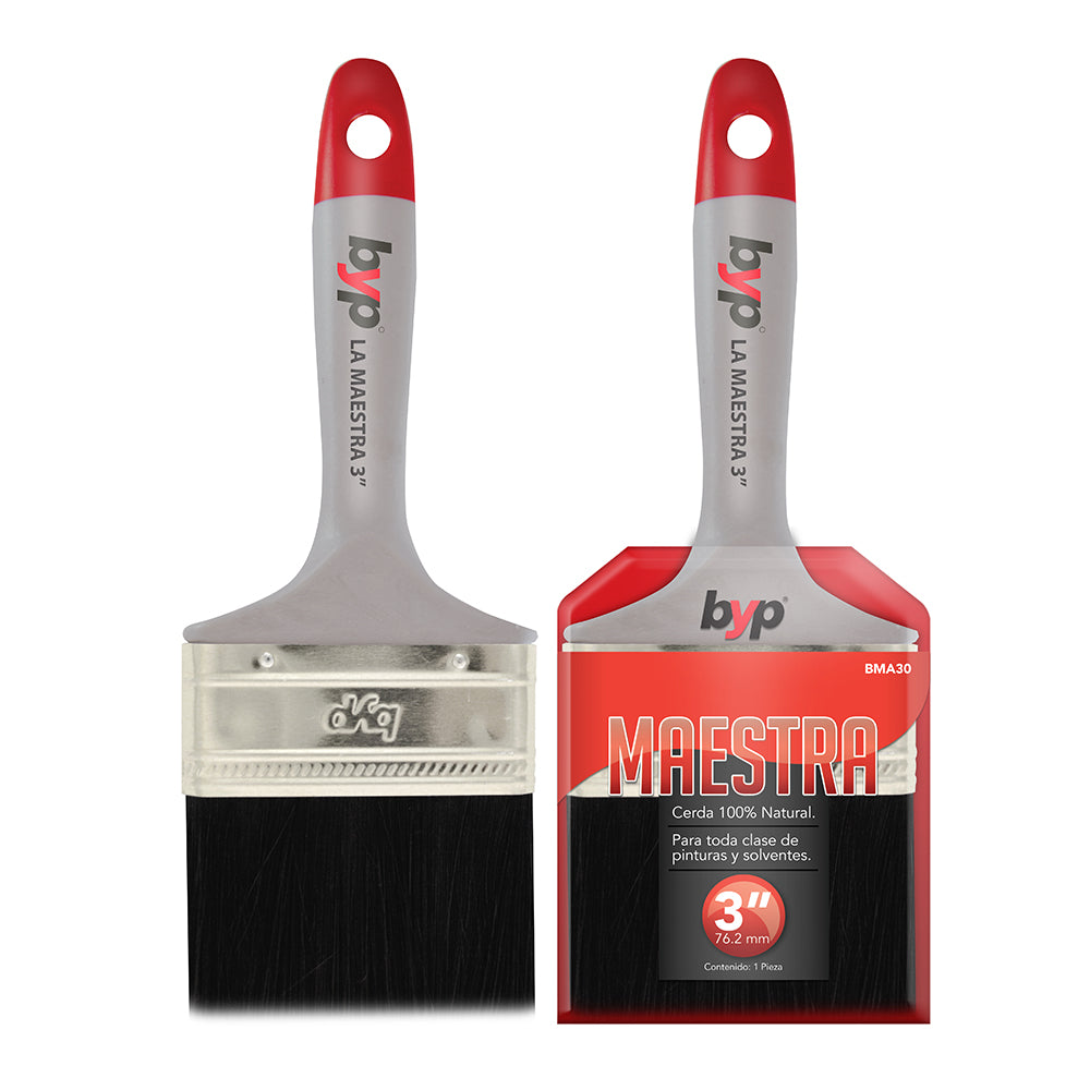 Brocha de cerda natural "La maestra" - byp