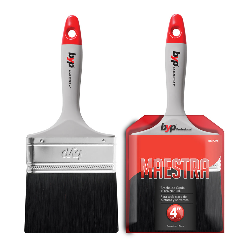 Brocha de cerda natural "La maestra" - byp