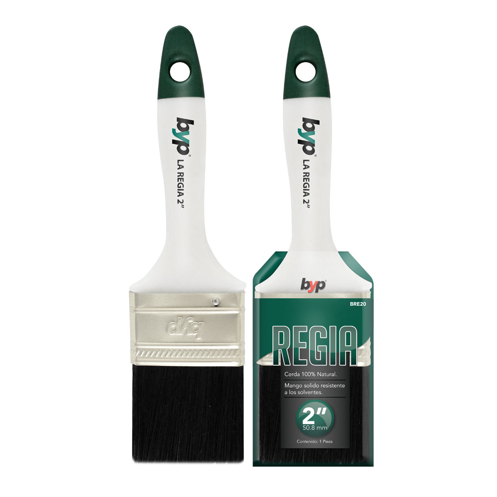 Brocha de cerda natural "La regia" - byp