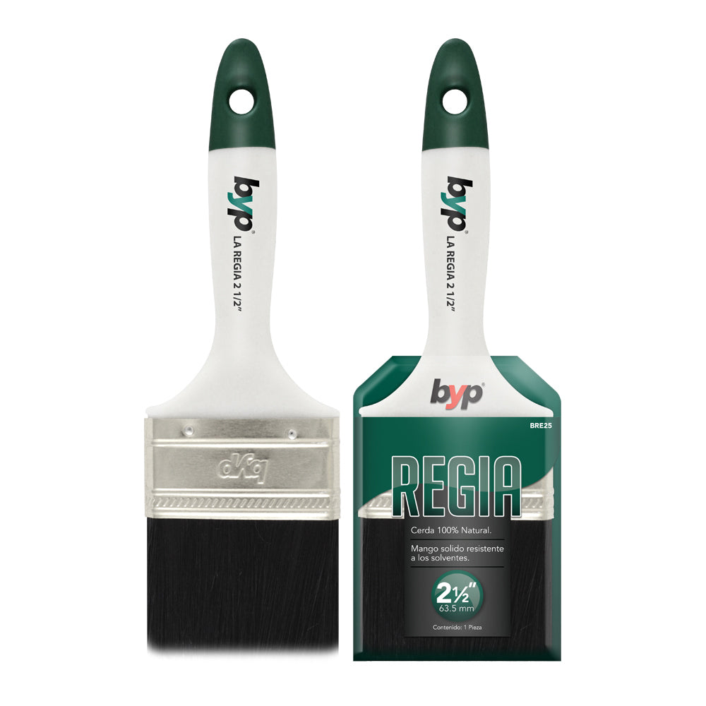 Brocha de cerda natural "La regia" - byp