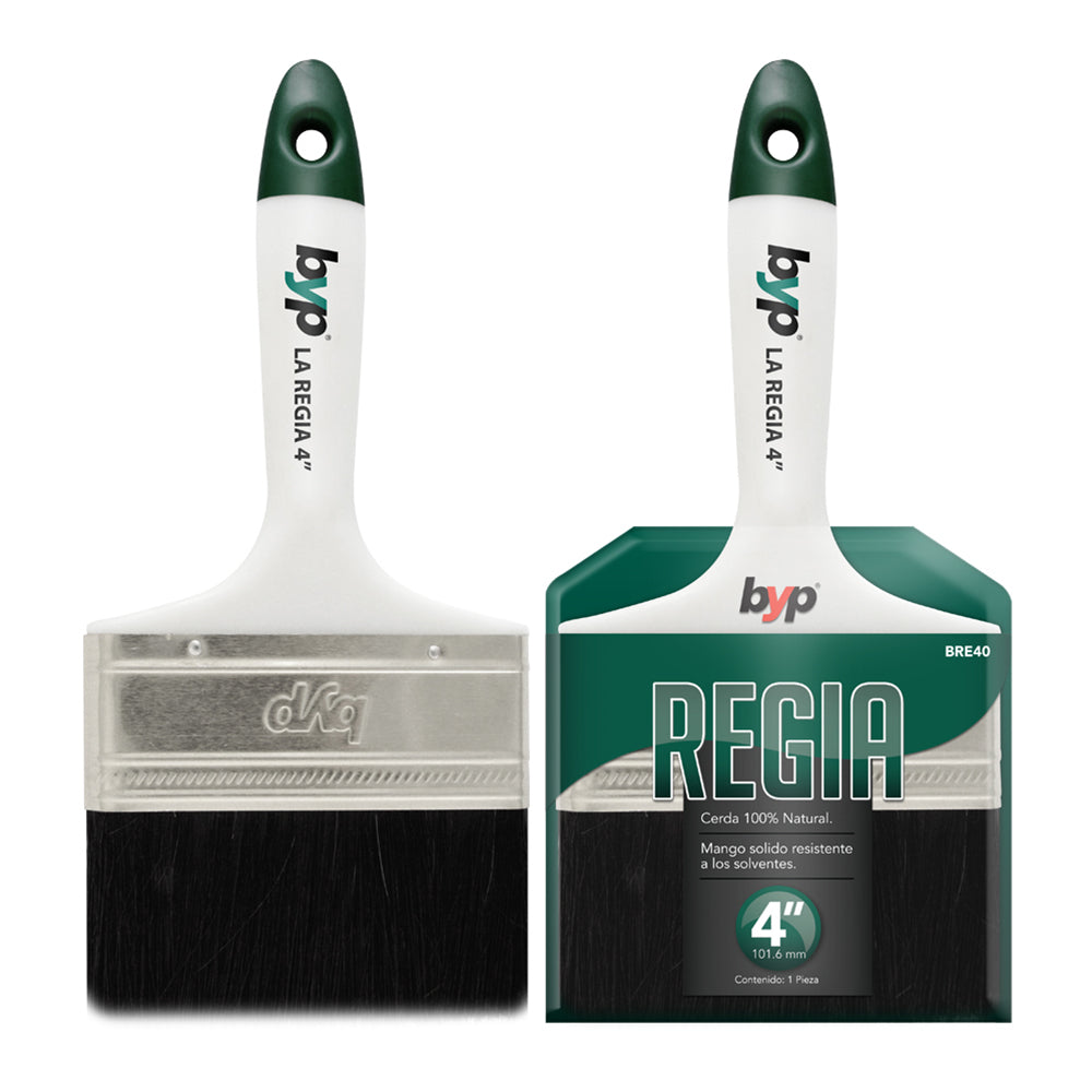 Brocha de cerda natural "La regia" - byp