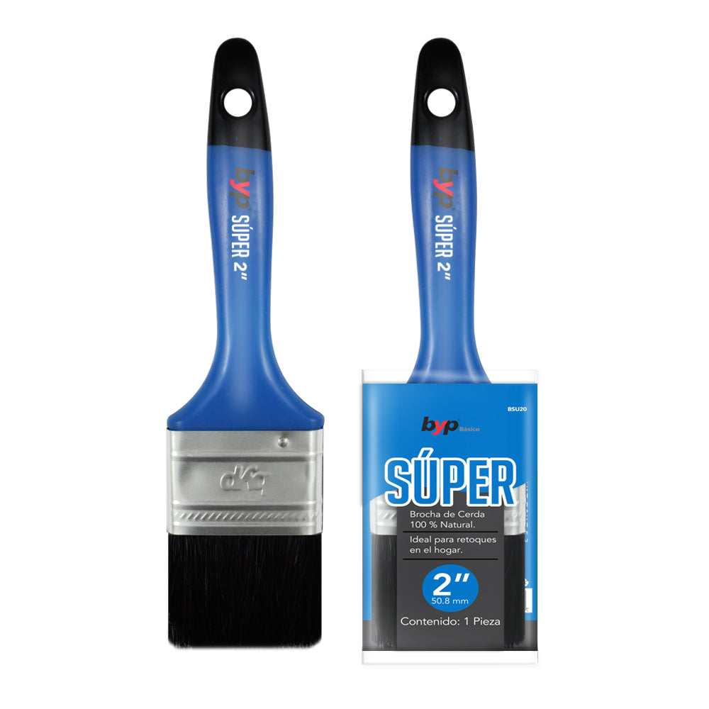 Brocha de cerda natural "La super" - byp