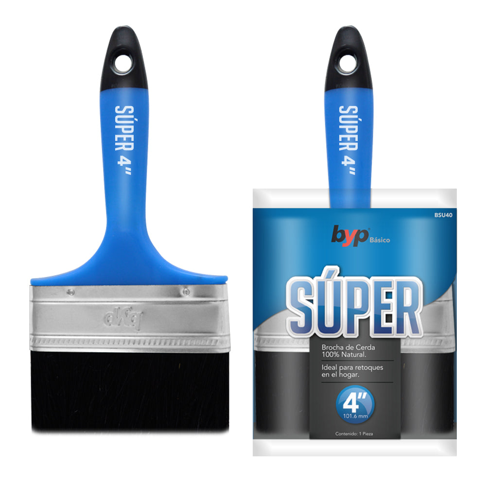 Brocha de cerda natural "La super" - byp