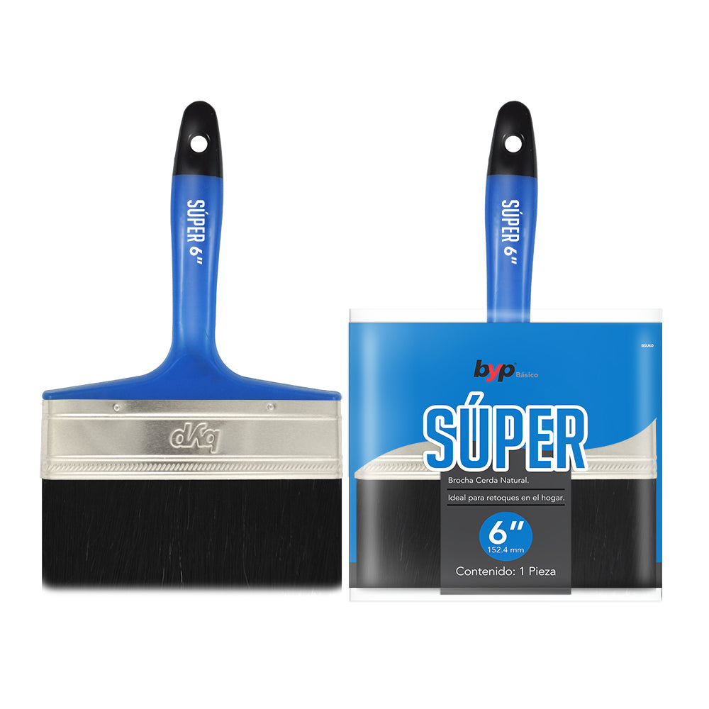 Brocha de cerda natural "La super" - byp