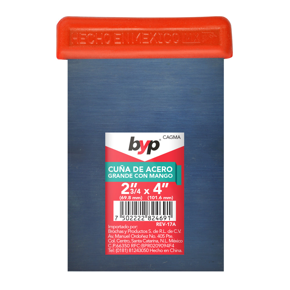 Cuña de acero con mango - byp