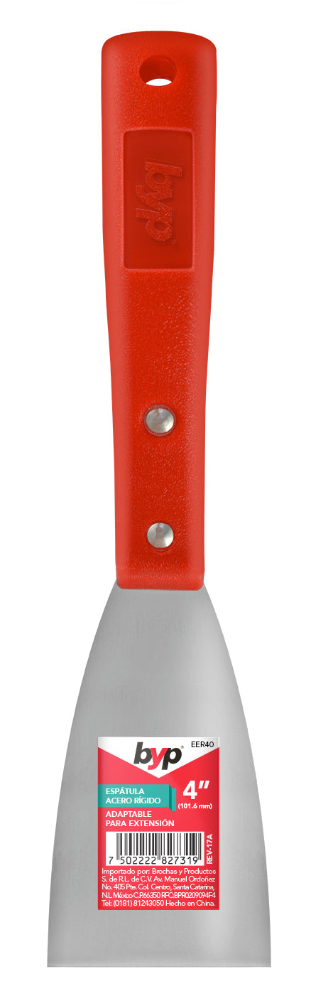 Espátula recta acero rígido - byp