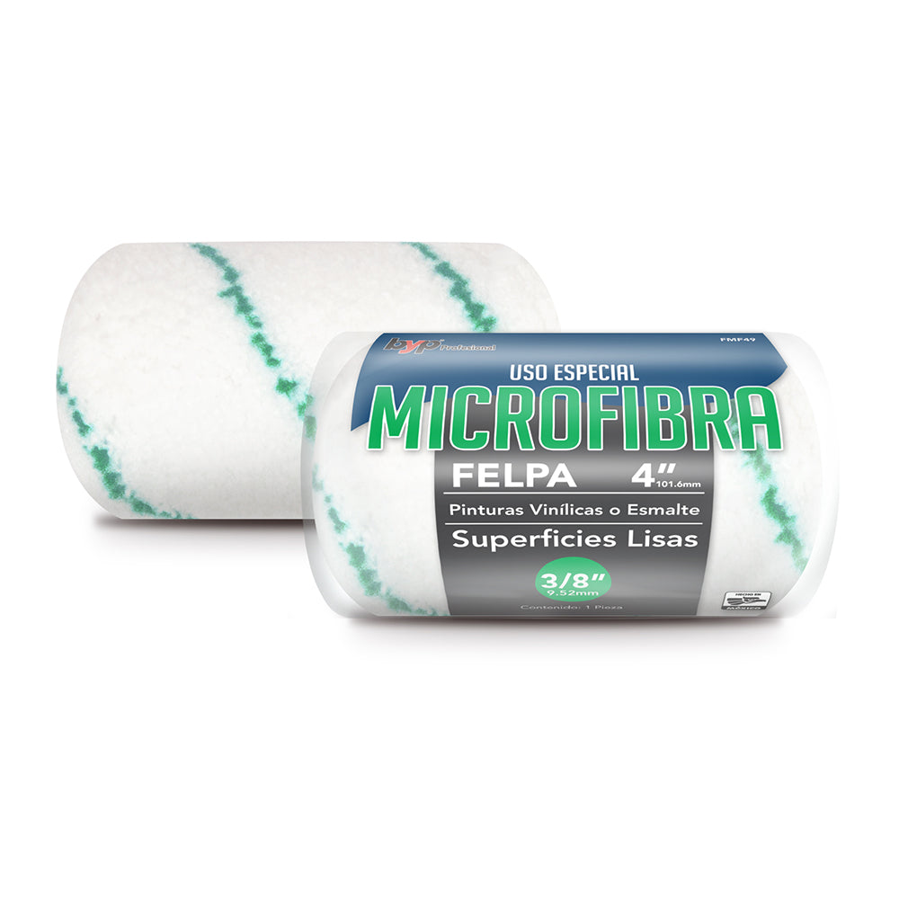 Felpa de microfibra 4" (Superficies lisas) - byp