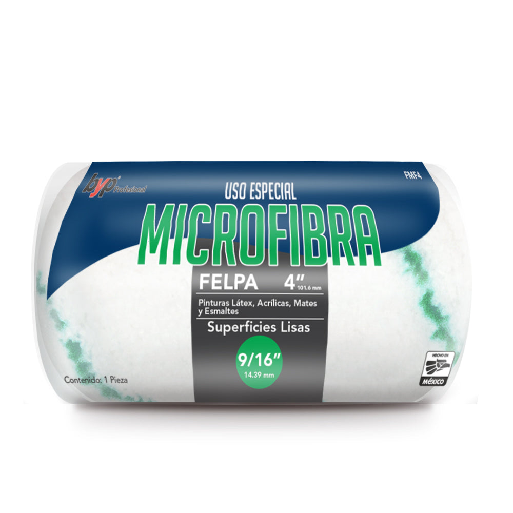 Felpa de microfibra 4" (Superficies lisas) - byp