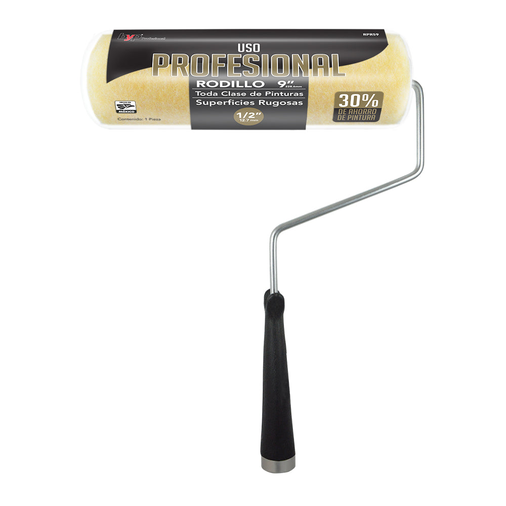 Rodillo de uso profesional para superficies rugosas - byp