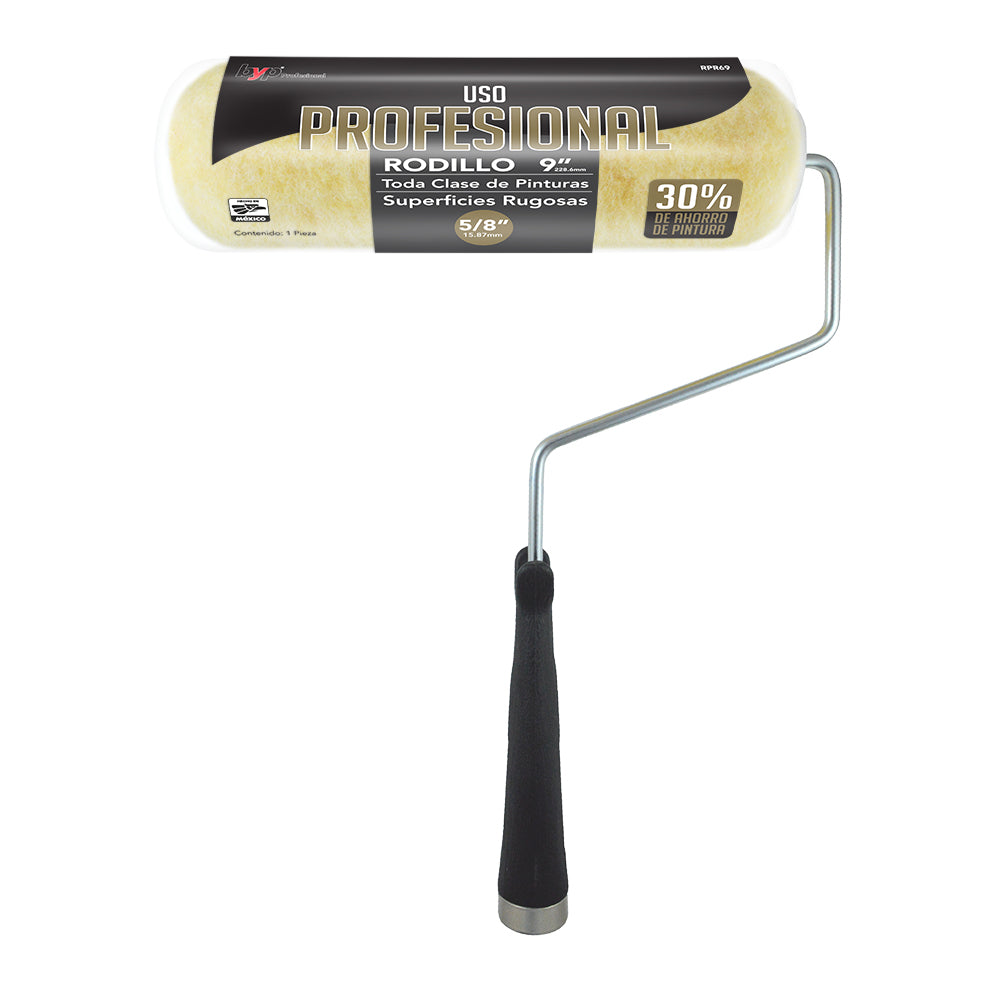 Rodillo de uso profesional para superficies rugosas - byp