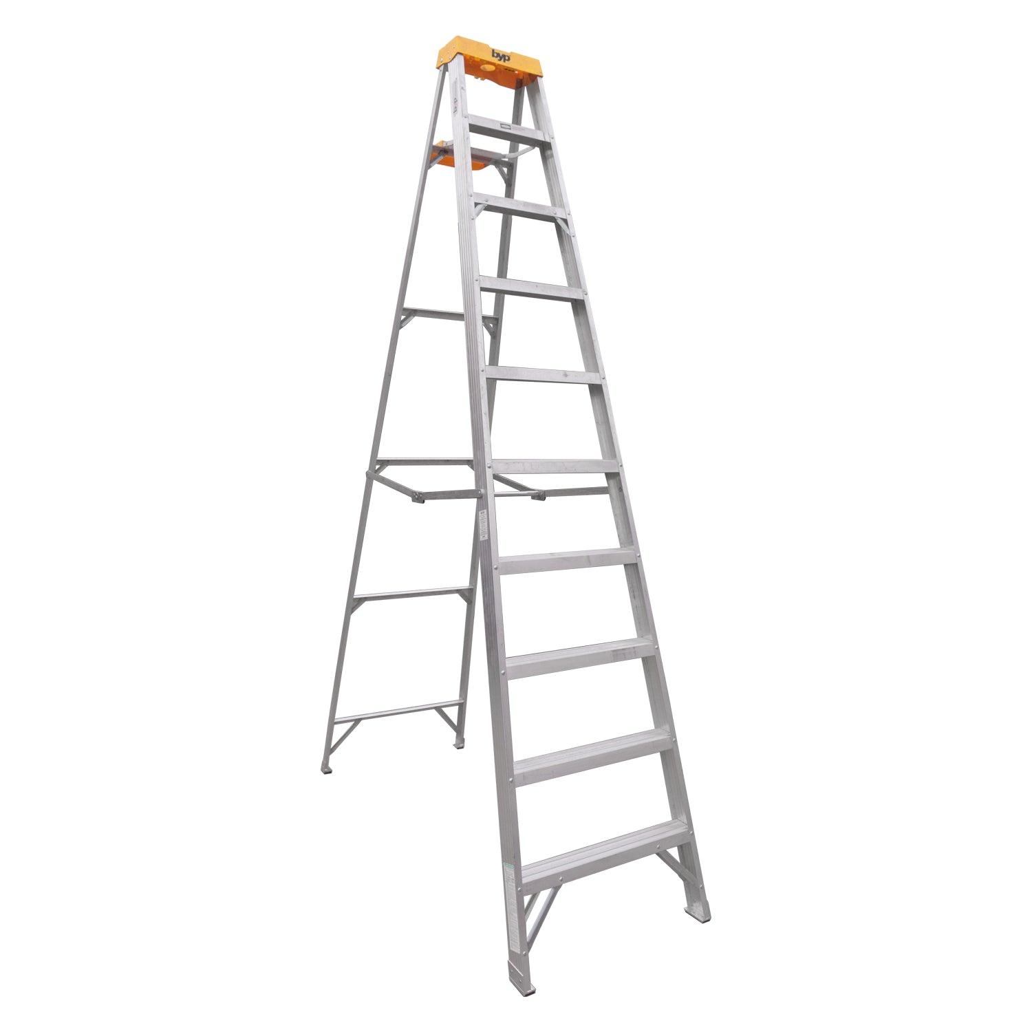 Escalera de tijera tipo II Profesional Amarilla