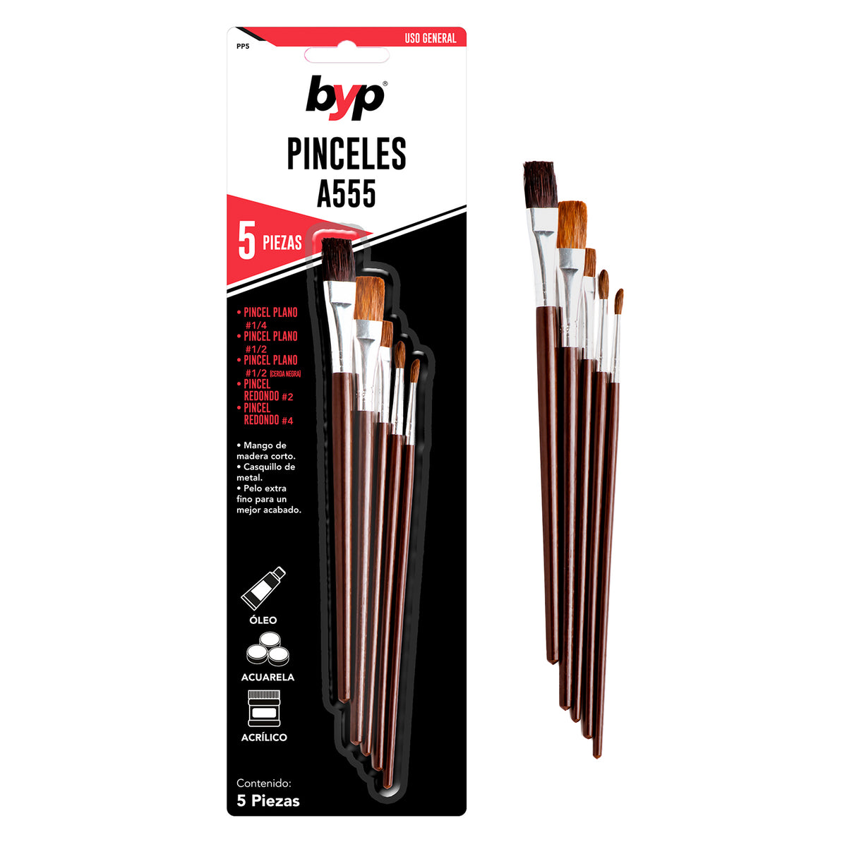 Pinceles BYP A555