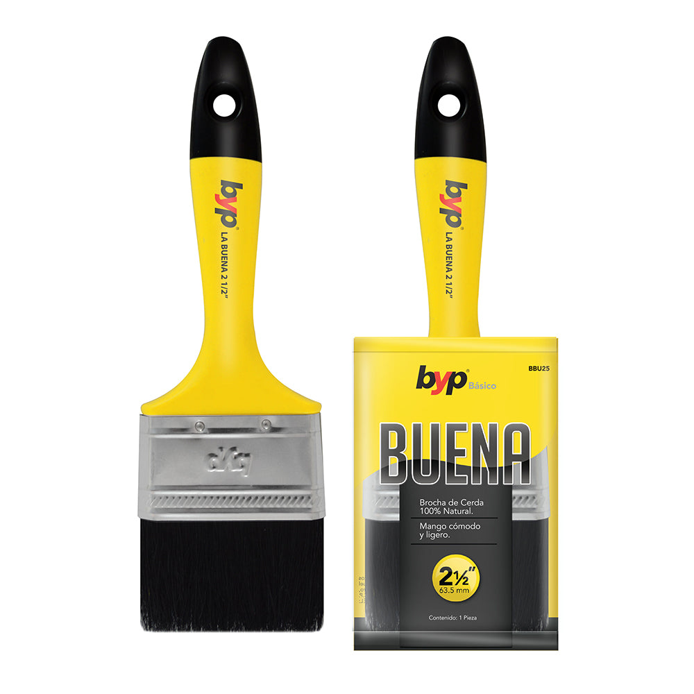 Brocha de cerda natural "La buena" - byp