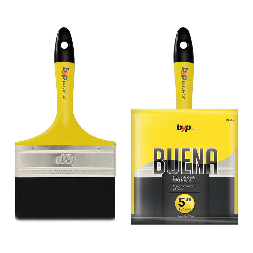 Brocha de cerda natural "La buena" - byp