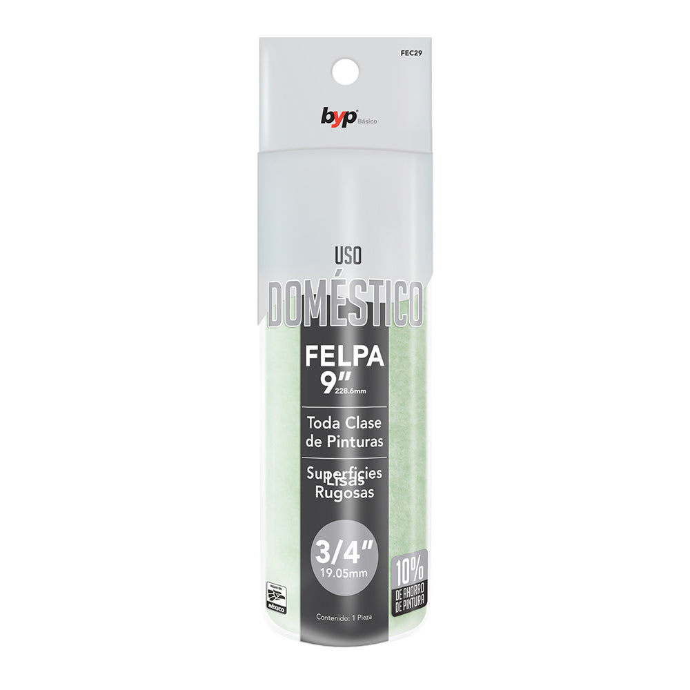 Felpa de uso doméstico para superficies rugosas - byp