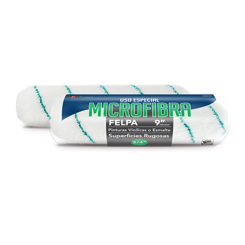 Felpa de microfibra de poliéster (Superficies lisas y rugosas) - byp